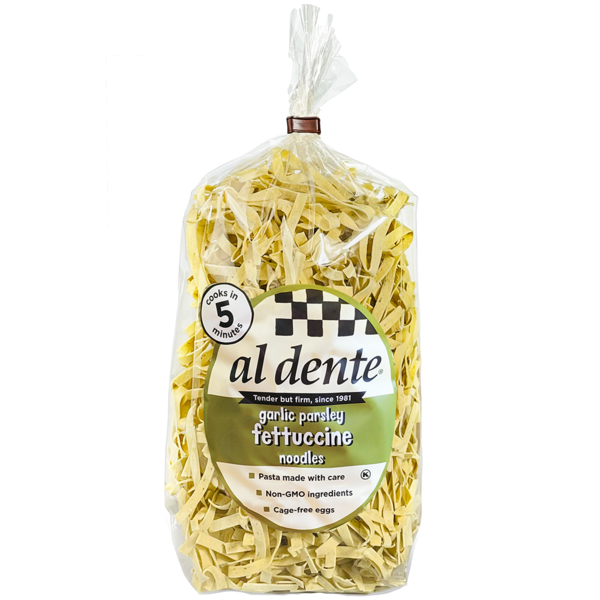 Al Dente Garlic Parsley Fettuccine
