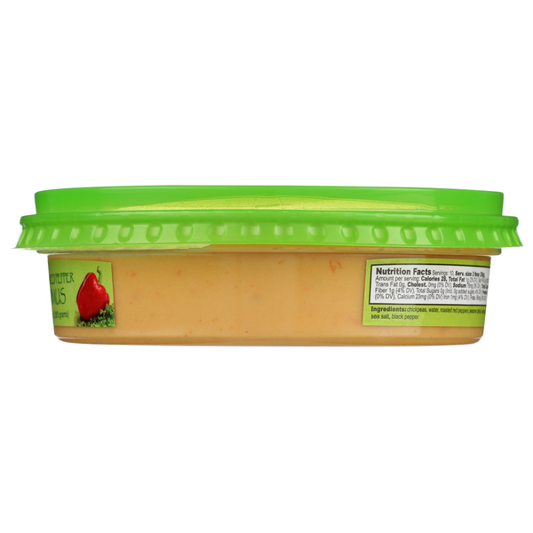 Oasis Mediterranean Cuisine Hommus Roasted Red Pepper
