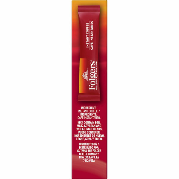 Folgers Instant Coffee Crystals Classic Roast Single Serve Packets
