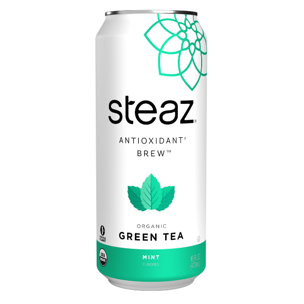 Steaz Antioxidant Brew Tea, Mint