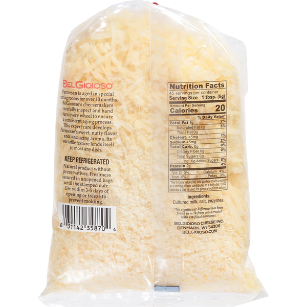 BelGioioso Parmesan Freshly Shredded Cheese