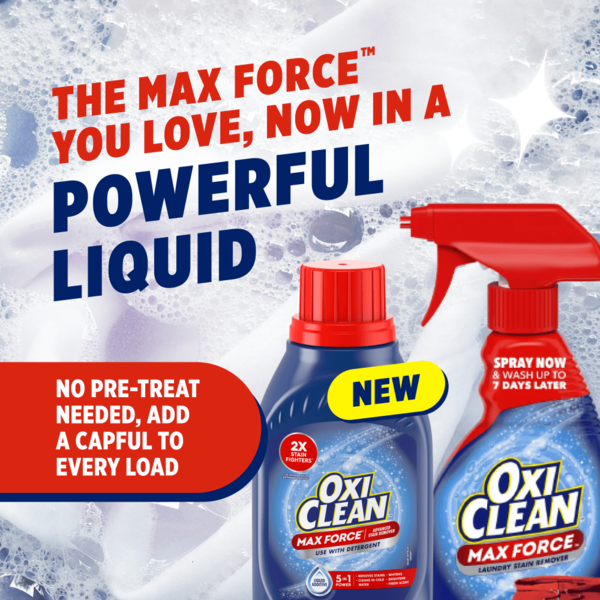 OxiClean Max Force Advanced Stain Remover Liquid Additive