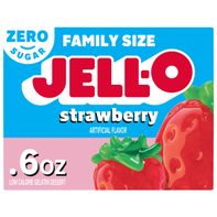 Jell-O Zero Sugar Strawberry Flavor Gelatin️