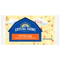 Crystal Farms Cheese, Pepper Jack️
