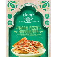 Deep Indian Kitchen Naan Pizza, Margherita, Mild S...
️