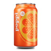 Poppi Prebiotic Soda, Orange️