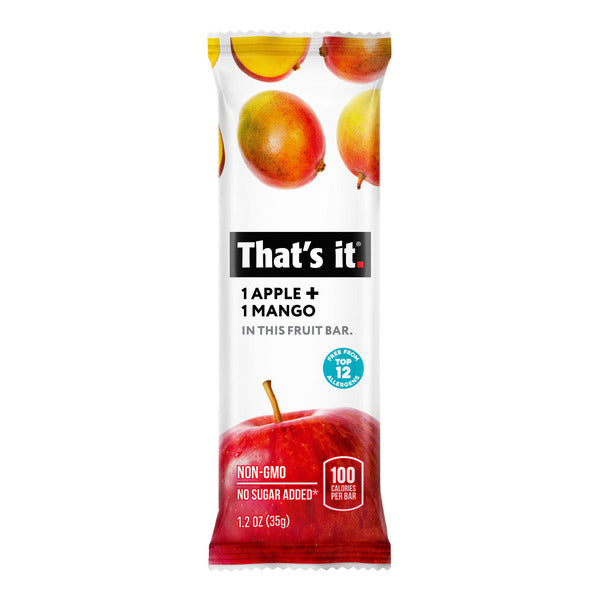 That’s it Apple + Mango Fruit bar