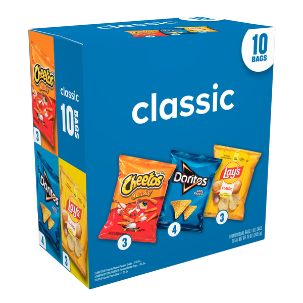 Frito Lay Classic Variety Pack Chips