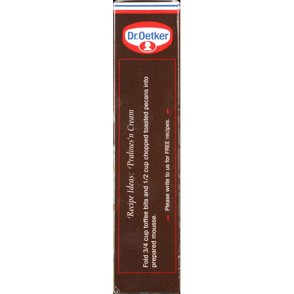 Dr. Oetker Mousse Mix, Premium, French Vanilla