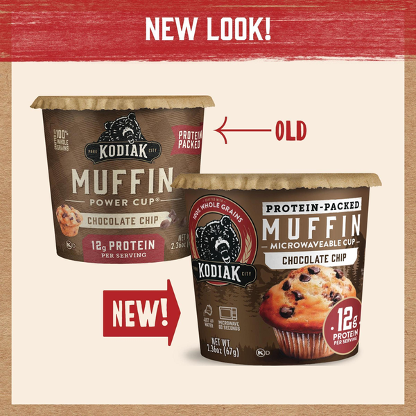 Kodiak Cakes Chocolate Chip Muffin in a Cup