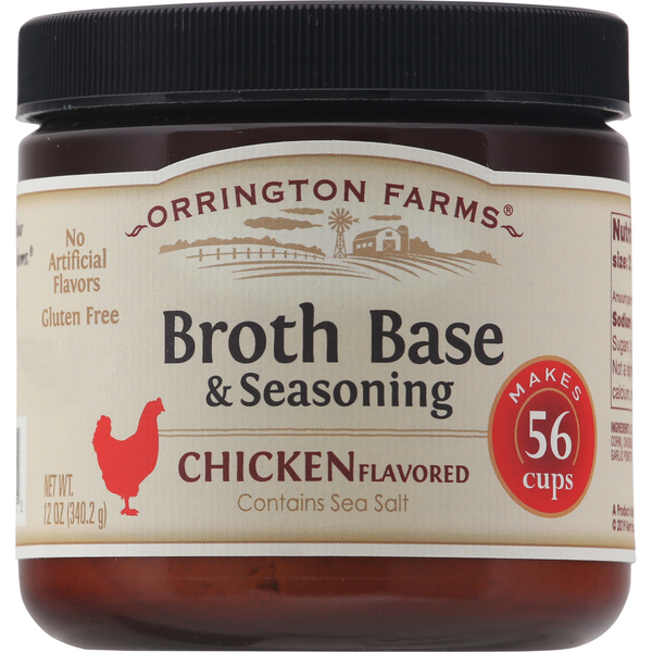 Orrington Farms Chicken Flavored Broth Base & Seasoning