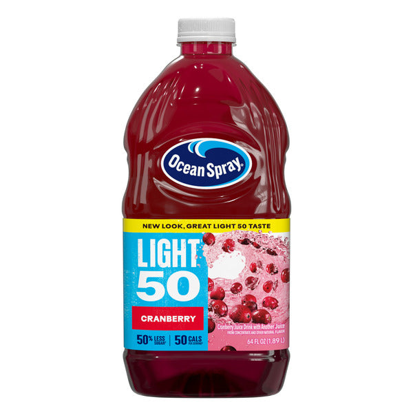 Ocean Spray Light‡ 50 Cran Cranberry Juice Drink, 64 Fl Oz Bottle