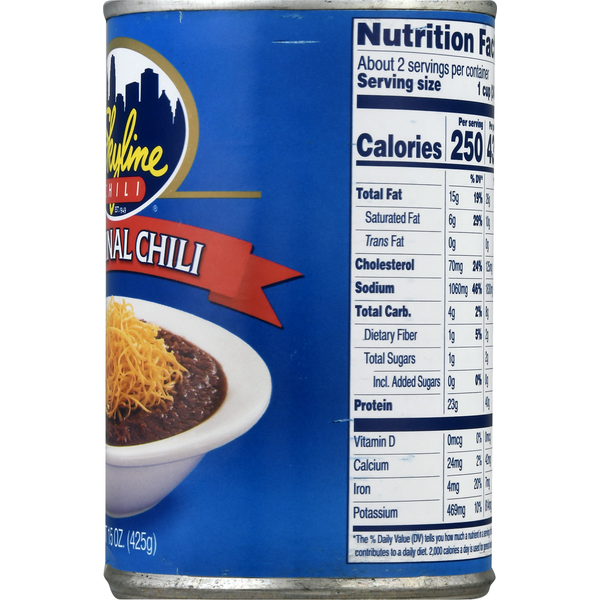 Skyline Chili Chili, Original