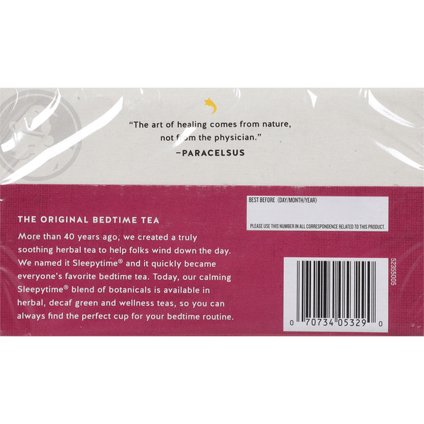 Celestial Seasonings Wellness Tea, Caffeine Free, Echinacea Immune Boost, Tea Bags