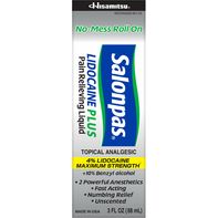 Salonpas Pain Relieving Liquid, Lidocaine Plus️