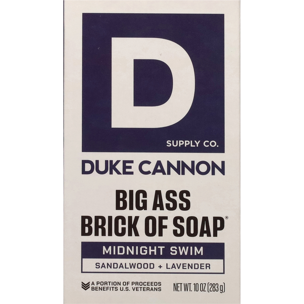 Duke Cannon Supply Co. Big Ass Midnight Swim Brick of Soap