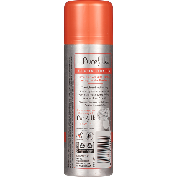 Pure Silk Shave Cream, Rich & Luxurious, Sensitive Skin Therapy