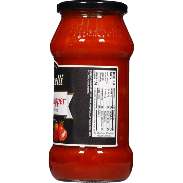 Botticelli Pasta Sauce, Grilled Pepper, Premium