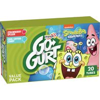 Go-Gurt SpongeBob Strawberry and Cotton Candy Kids...
️