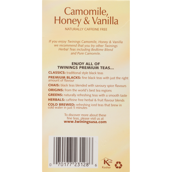 Twinings Camomile, Honey & Vanilla Herbal