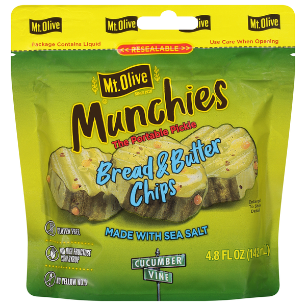 Mt. Olive Pickles, Bread & Butter Chips