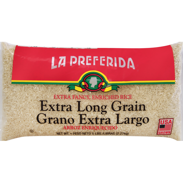 La Preferida Rice, Enriched, Extra Long Grain