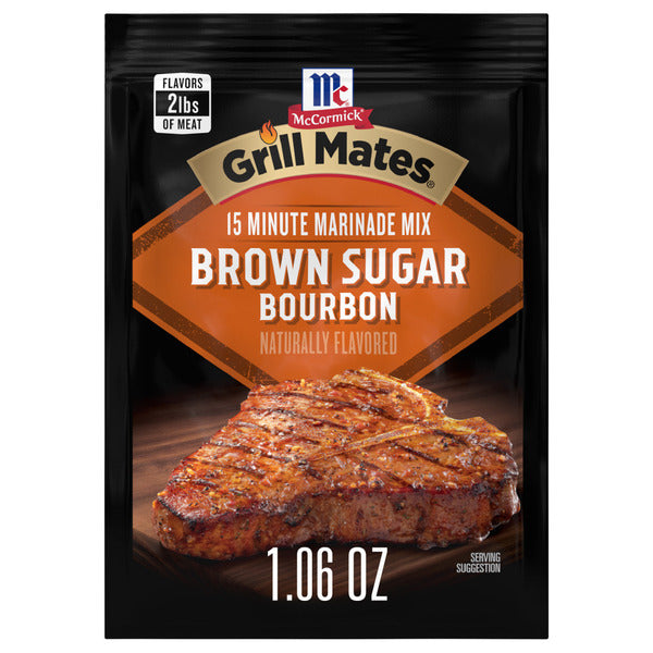 McCormick® GRILL MATES Brown Sugar Bourbon Marinade