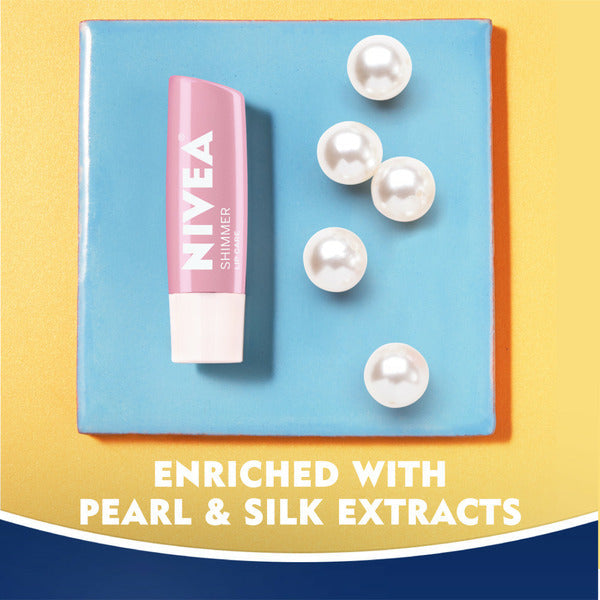 NIVEA Shimmer, Moisturizing Lip Balm Stick
