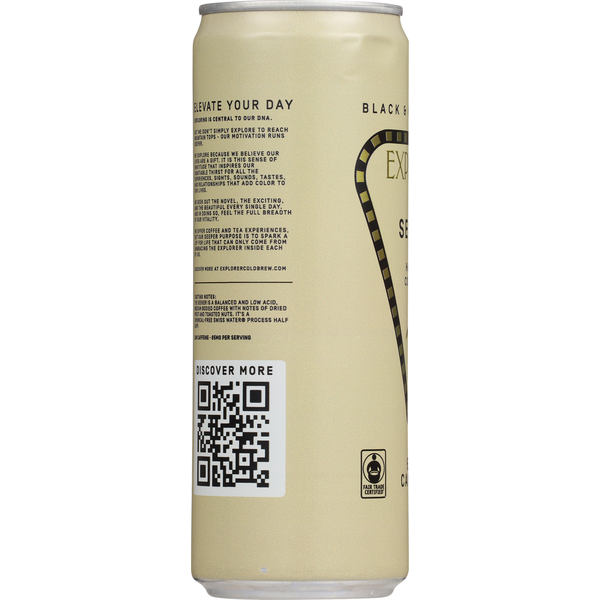 Explorer Black & Unsweetened Half-Caf The Seeker Cold Brew