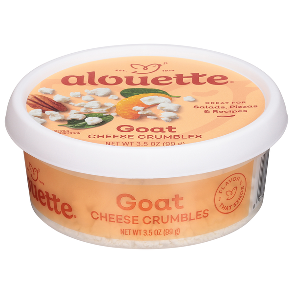 Alouette Cheese Crumbles, Goat