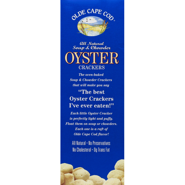 Olde Cape Cod Crackers, Oyster