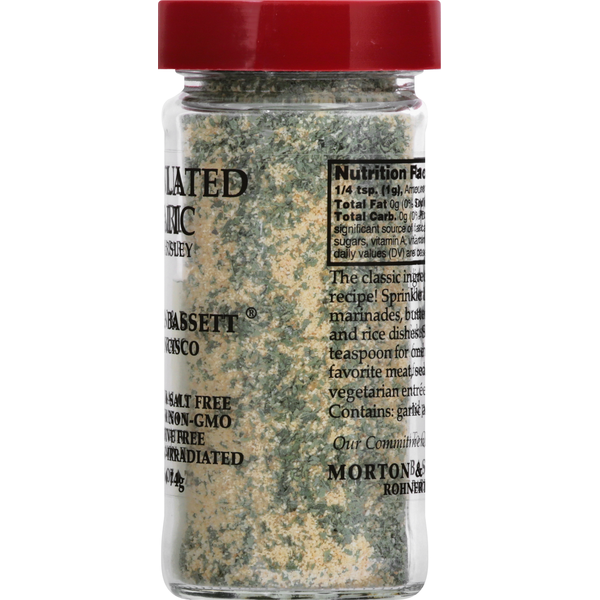 Morton & Bassett Spices Garlic with Parsley, Granulated
