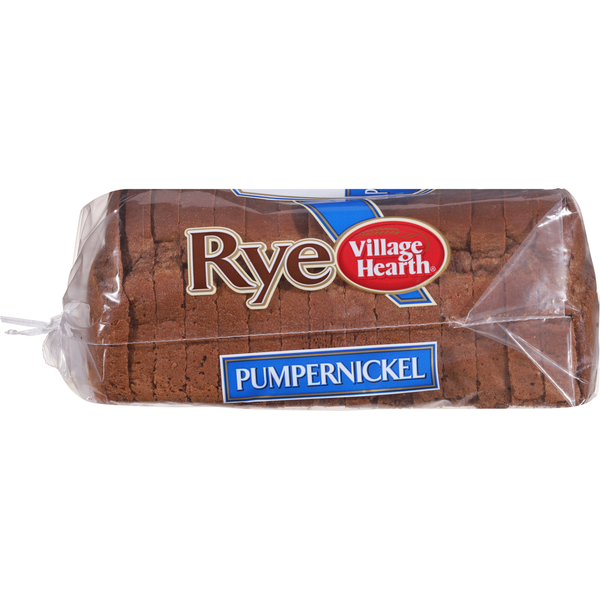 Village Hearth Bread, Pumpernickel, Rye