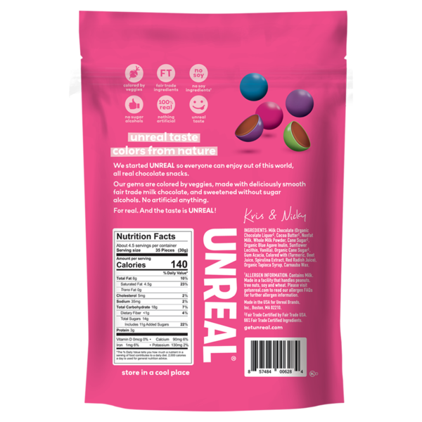 UNREAL Milk Chocolate Gems