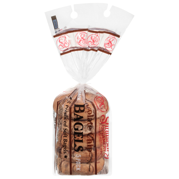 Shullsburg Creamery Presliced Chocolate Chip Bagels