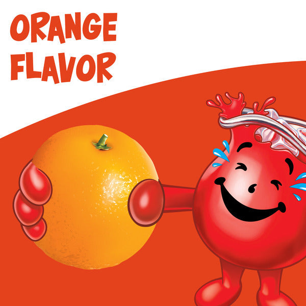 Kool-Aid Unsweetened Orange Artificially Flavored Powdered Soft Drink Mix