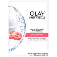 Olay Dry Cloths, Water-Activated, Daily Hydrating️