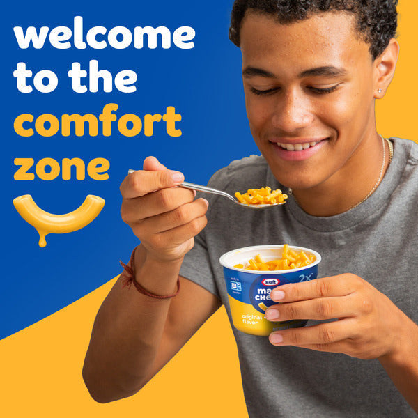 Kraft Original Mac & Cheese Easy Microwavable Big Cup Dinner
