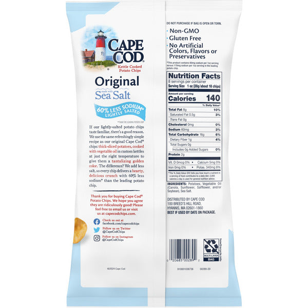 Cape Cod Lightly Salted Chips