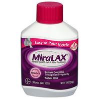 MiraLAX Laxative, Osmotic, Powder for Solution, Po...
️