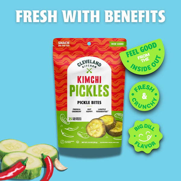 Cleveland Kitchen Kimchi Pickles, Grab & Go Pickle Bites