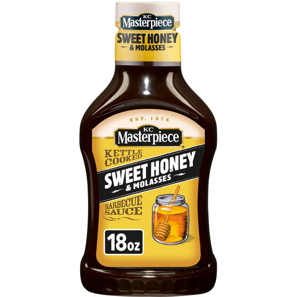 KC Masterpiece Sweet Honey and Molasses Barbecue Sauce