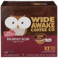 Wide Awake Mild Roast Breakfast Blend 100% Arabica...
️