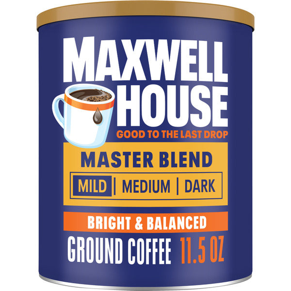 Maxwell House Master Blend Light Roast Ground Coffee