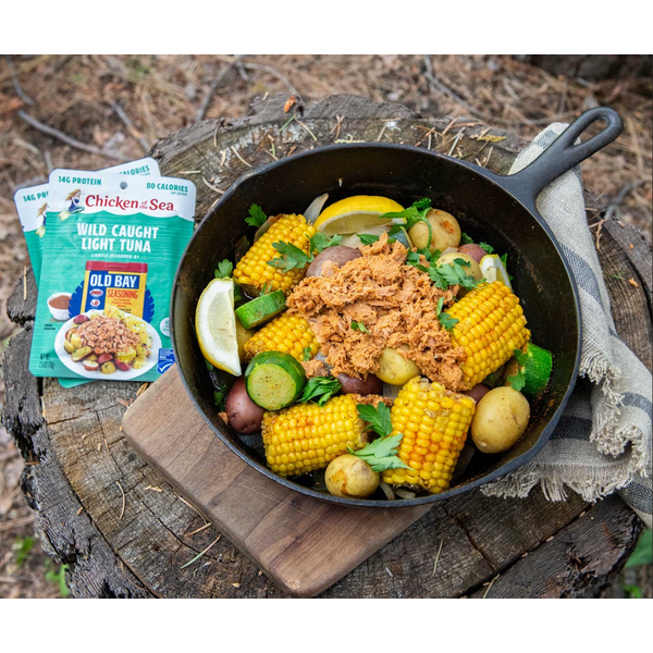 Chicken of the Sea Wild Caught Light Tuna Packet, Old Bay Seasoning