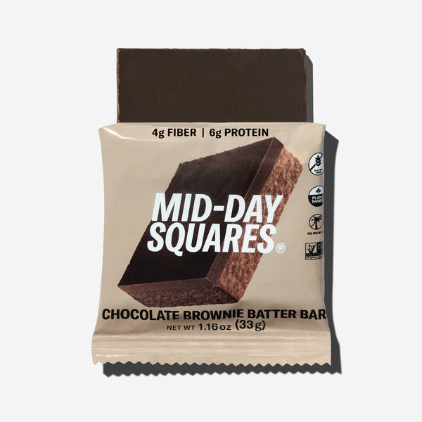 Mid-Day Squares, Brownie Batter, Functional Chocolate