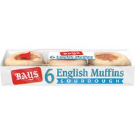 Bays 6 count, Sourdough Pre-sliced English Muffins...
️ DestGlow