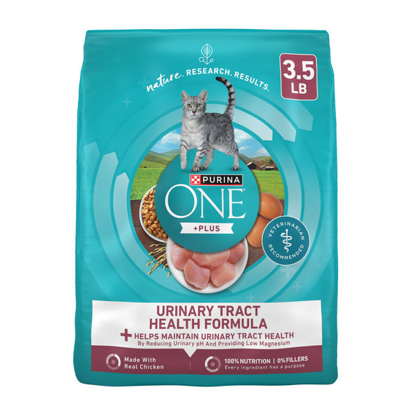 Purina ONE High Protein Dry Cat Food, +Plus Urinary Tract Health Formula