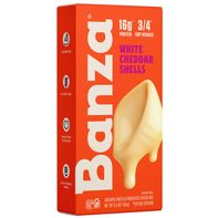 Banza White Cheddar Shells Mac & Cheese, Gluten Fr...
️