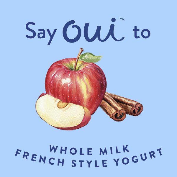 Yoplait Oui Cinnamon & Apple Whole Milk Yogurt